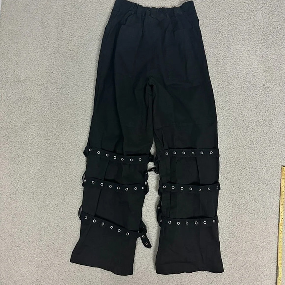 Current Mood Black Wide Leg Pants - Picture 15 of 16